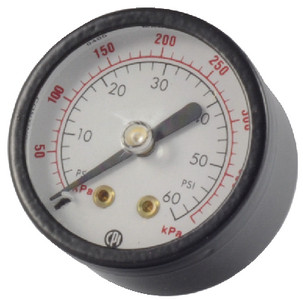SEASTAR SOLUTIONS HP6005 GAUGE REAR MOUNT 0-60 PSI
