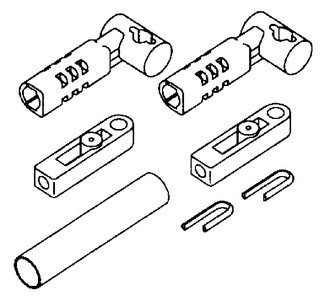 UFLEX K56 ADAPTOR KIT FOR MERC W/C2/C8/