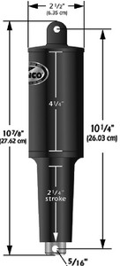 LENCO 15057-001 2-1/4IN SHORT XDS ACTUATOR