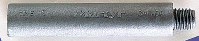 MARTYR ANODES CMEZ4 3/4 DIA X 3 3/8 PENCIL ZN ONLY
