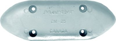 MARTYR ANODES CMM25 9 1/4X3 3/8X3/4 HULL ANODE