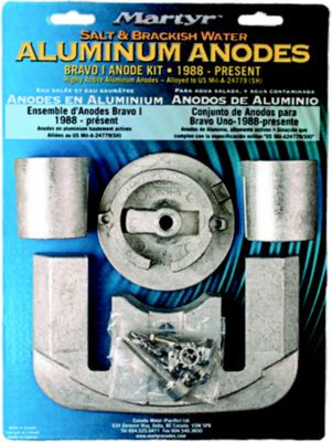 MARTYR ANODES CMBRAVO1KITA ALUM MERC KIT - BRAVO 1
