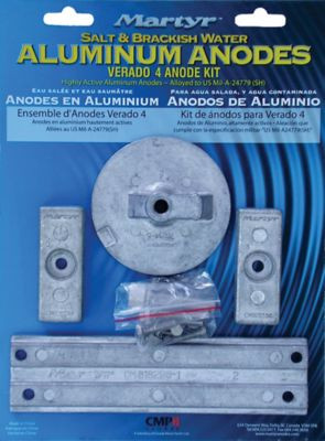 MARTYR ANODES CMVERADO4KITA MERC VERADO 4 CYL ANODE KIT