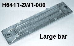 CAMP ZINC 06411ZW1000 ANODE ZINC FOR HONDA OUTBOARDS