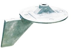 CAMP ZINC 6J945371 YAMAHA FIN ZINC ANODES