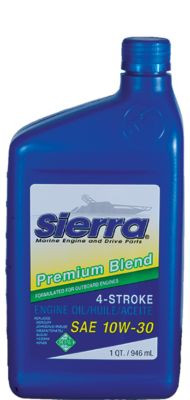 SIERRA 18-9420-2 OIL-10W30 FCW 4ST O/B QT   @12