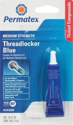 PERMATEX  24200 P 242 THREADLOCKER  6 ML TUBE