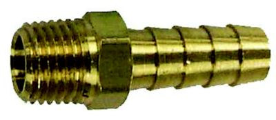 SIERRA 18-8074 BRASS FITTING 1/4NPTX3/8 HOSE
