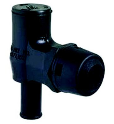ATTWOOD MARINE 1670-3 GAS VENT BLACK 90 DEGREE