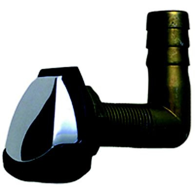 PERKO 0561DP4CHR GAS TANK VENT W/SWVL ELBOW CP