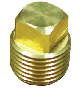 MOELLER 020307-10 GARBOARD BRASS REPL PLUG 1/2"