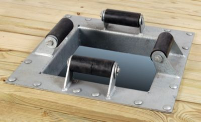 TIEDOWN ENGINEERING 26434 INTERNAL PILE HOLDER W/ROLRS