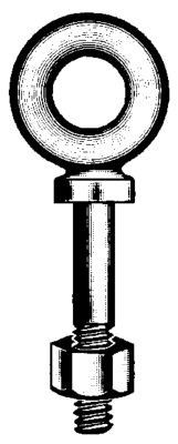 CHICAGO HARDWARE 085083 SHLDR EYEBOLT GALV 3/4 X 4-1/2