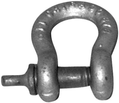 CHICAGO HARDWARE 201209 SHACKLE ANCHOR GALV 3/8IN