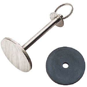 SEA-DOG LINE 221842-1 HATCH COVER PULL RND SS W/GSKT