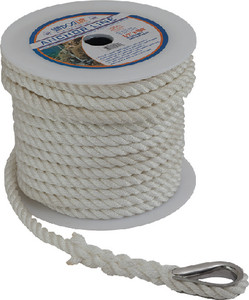 SEA-DOG LINE 301110100WH-1 ANCHOR LINE WH 3/8"X100' 1/PK