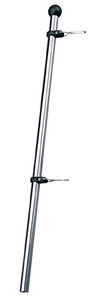 SEA-DOG LINE 328112-1 FLAG STAFF W/ADJ CLIPS