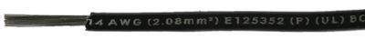 COBRA WIRE &CABLE A1014T07250FT 14GA BLK TINNED WIRE 250FT