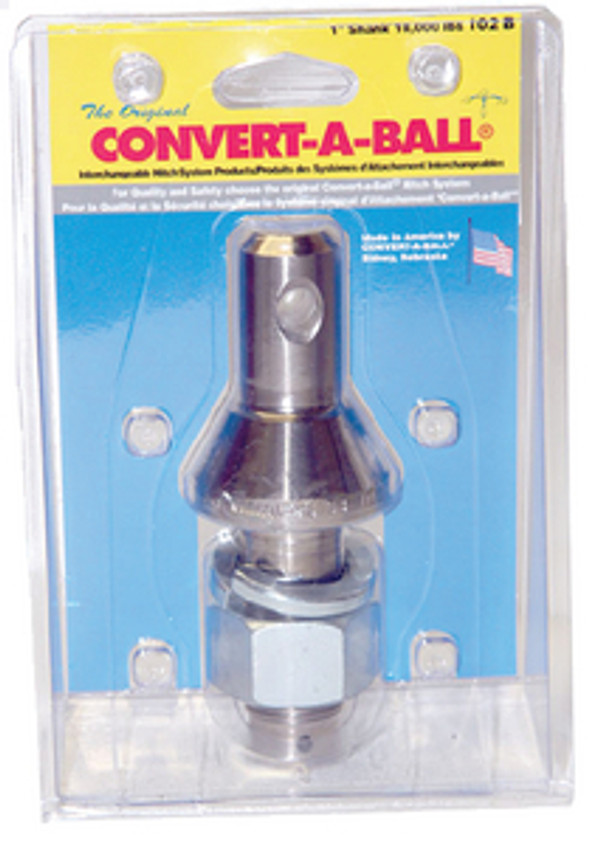 CONVERT-A-BALL 102B 1IN SHANK - BUBBLE PACK
