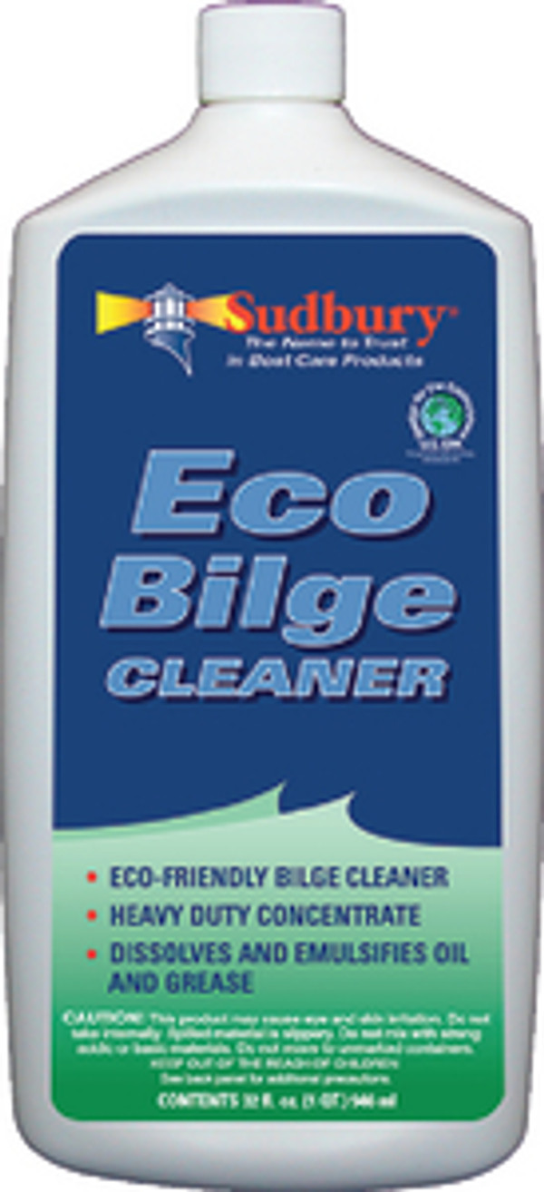 SUDBURY BOAT CARE 801Q ECO BILGE CLEANER 32 OZ