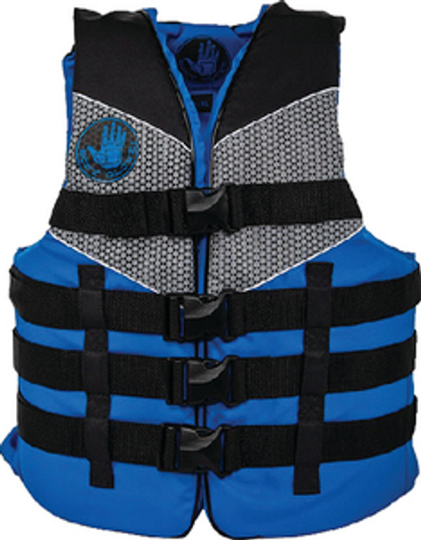 BODY GLOVE VESTS 19289-BLU-BLK L/XL PFD TWEEDLE NYL BLUE L/XL