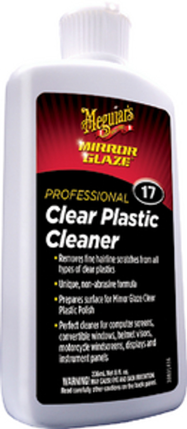 MEGUIARS, INC M1708 DETAILER CLEAR PLASTIC CLEANER