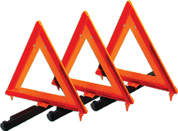 ORION SAFETY PRODUCTS 461 DOT COMPLIANT TRIANGLES 3/PK