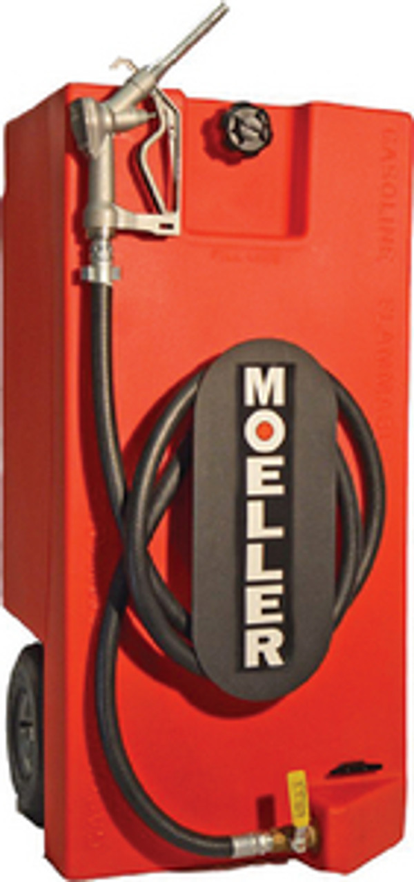 MOELLER 730098 WALKER GAS 29 GAL ROTOMOLD RED