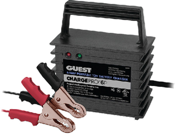AFI/MARINCO/GUEST/NICRO/BEP 2606A-B PORTABLE BATTERY CHARGER 6 AMP