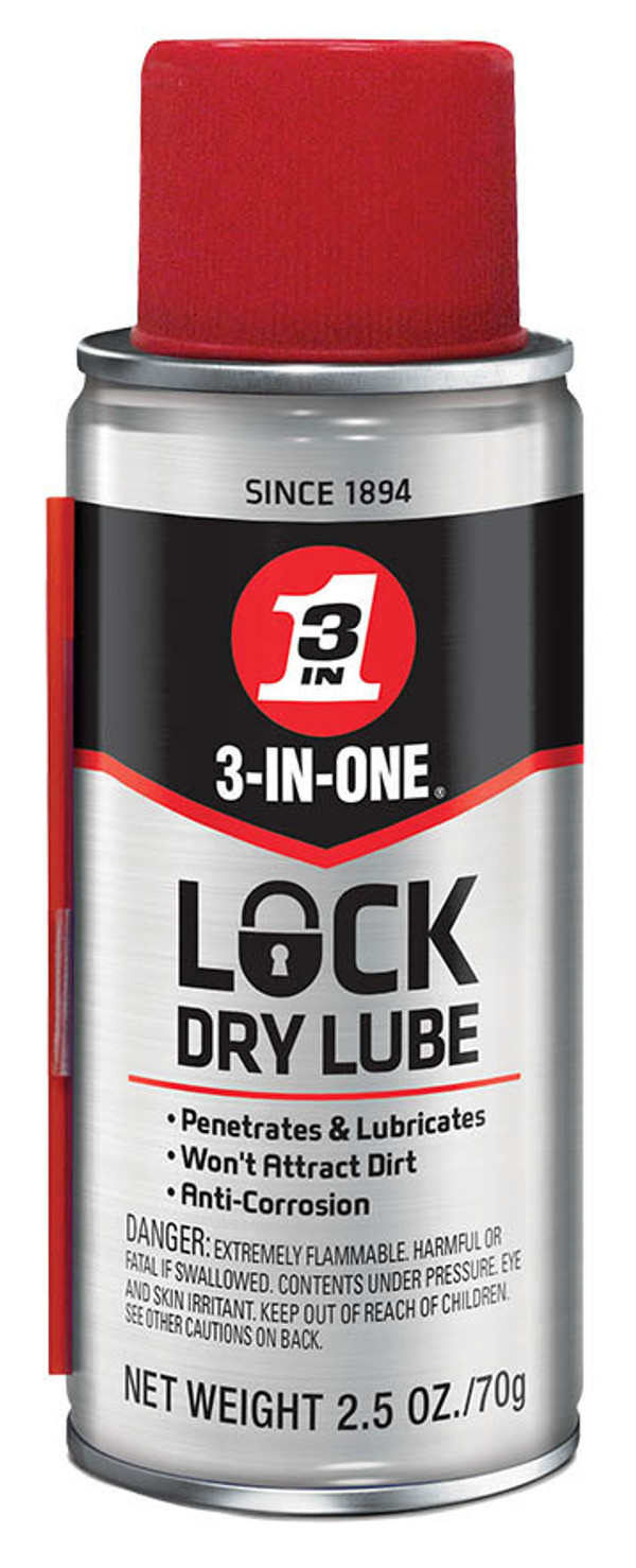 WD-40 12007 3-in-One 2.5oz Lock Lube 0336-0027