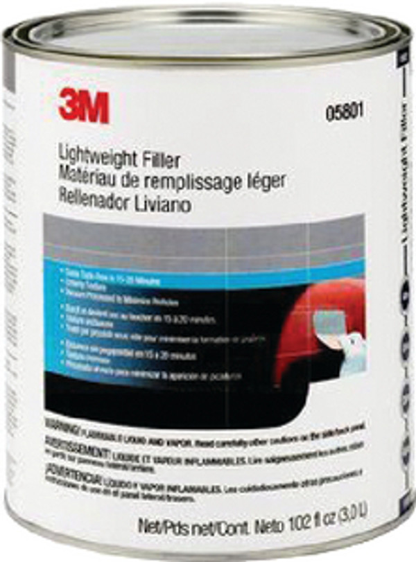 3M 05800 LIGHTWEIGHT BODY FILLER -QUART