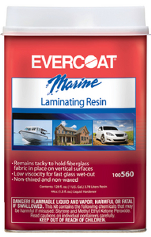 EVERCOAT 100560 LAMINATING RESIN GALLON NO WAX