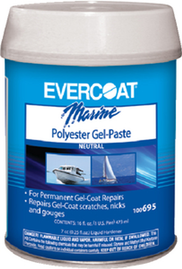 EVERCOAT 100695 POLYESTER GEL-PASTE PINT