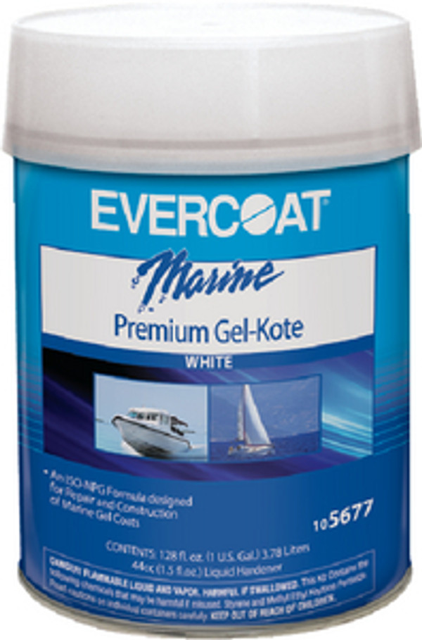 EVERCOAT 105677 GEL KOTE WHITE          GALLON