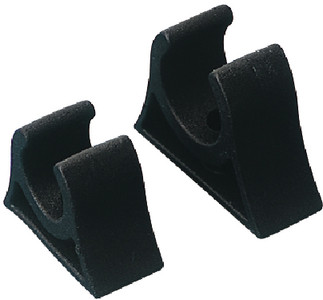 SEA-DOG LINE 491345-1 RUBBER POLE CLIP - BLK 3/4"