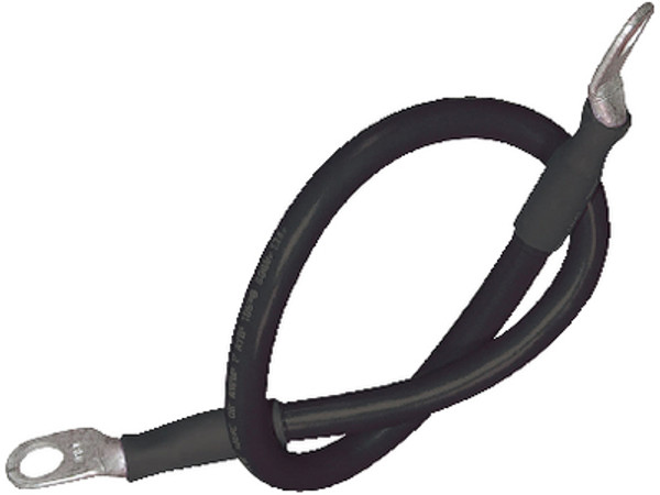 WIRE (EAST PENN MFG CO) 63021 4 AWG BLACK 2'