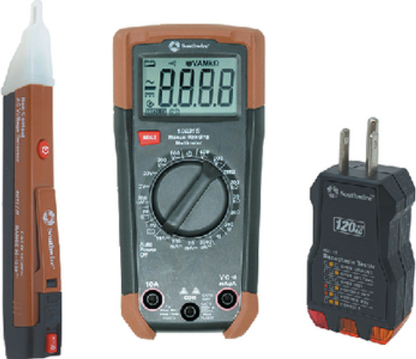 TECHNOLOGY RESEARCH (TRC CCI COLEMAN ELEC) 10037K 3 PIECE ELECTRICAL TEST KIT