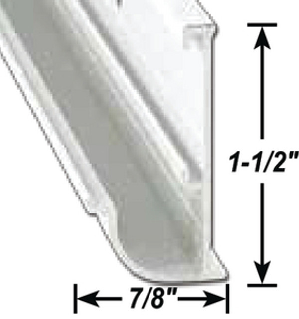 A P PRODUCTS 021-56203-8 GUTTER RAIL  MILL 8' @5