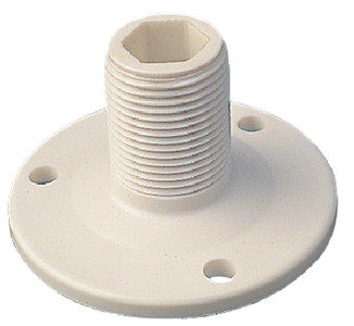 SEA-DOG LINE 329500-1 NYLON FIXED ANTENNA BASE(WHITE