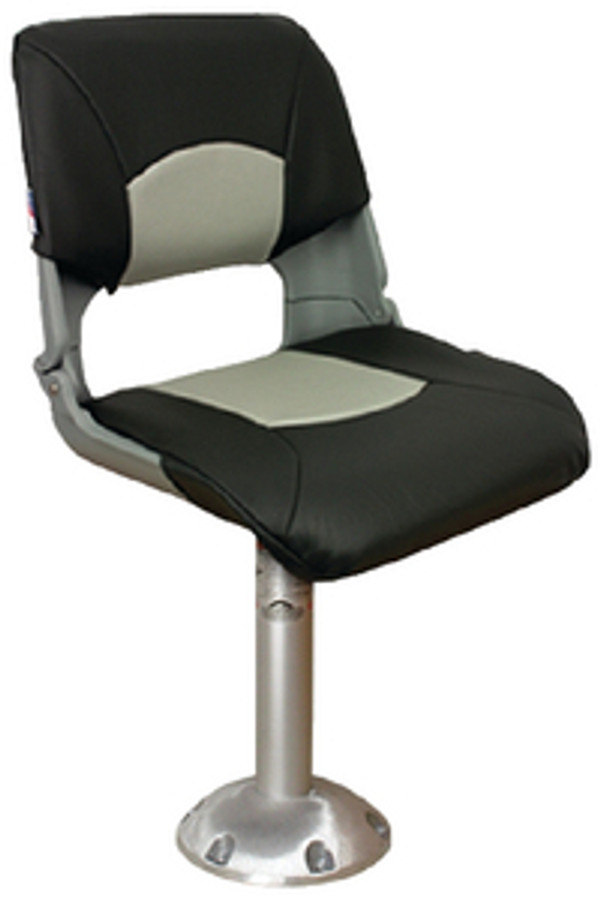 SPRINGFIELD MARINE 1001003 SKIPPER CHAIR PACKAGE GREY