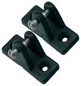 SEA-DOG LINE 273230-1 NYLON ANGLED DECK HINGE(BLACK)