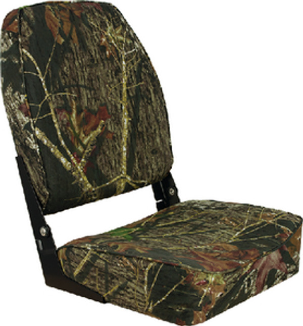 SPRINGFIELD MARINE 1040646 HIGH BACK FOLDING SEAT CAMO