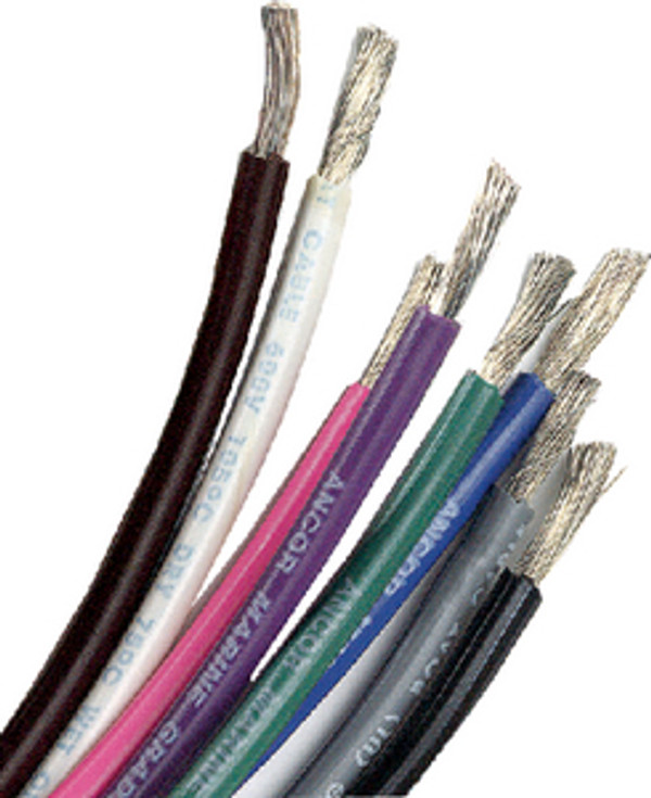 ANCOR 102710 16 GA PURPLE TINNED WIRE 100'