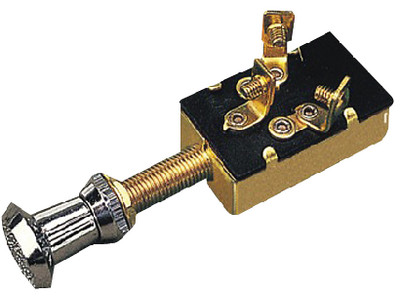SEA-DOG LINE 420410-1 BRASS THREE POSITION SWITCH(ON