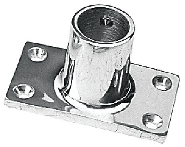 SEA-DOG LINE 281900-1 7/8IN-90DEG SS RECT. RAIL BASE