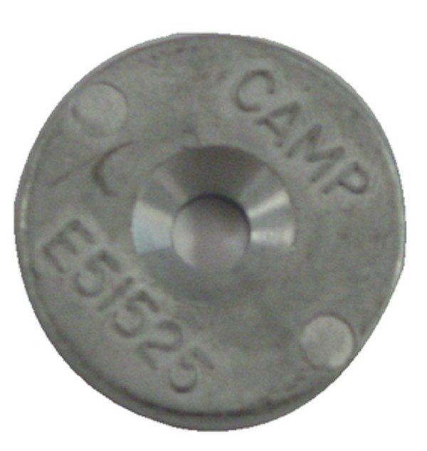 CAMP ZINC E51525 FRIGOBOAT ANODE 1-23/64IN