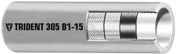 TRIDENT HOSE 3050146 B1-15 EPA FUEL LINE 1/4"X50'