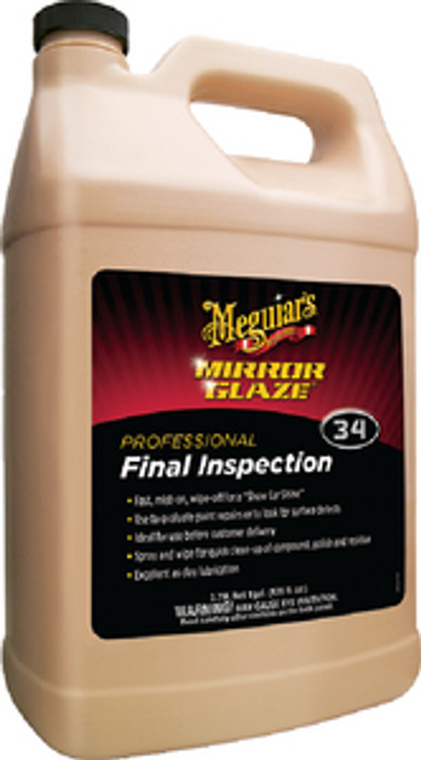 MEGUIARS, INC M3401 FINAL INSPECTION CLEANER GAL