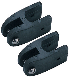 SEA-DOG LINE 273630-1 CURVED WINDSHIELD HINGE BLK