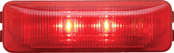 OPTRONICS MCL61RBP THINLINE RED MARK/CLEAR LITE